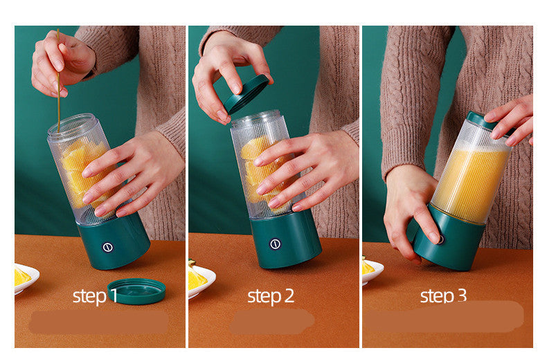 Compact Rechargeable Fruit Juice Blender