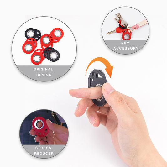 Fidget Spinner Keychain & Bottle Opener