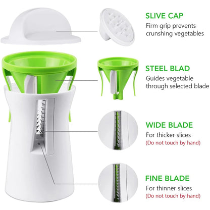 Heavy Duty Vegetable Spiralizer - Trail's Hottest Deals