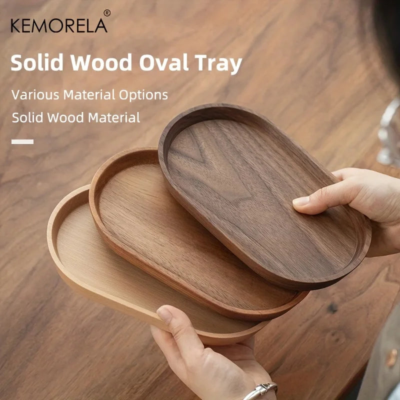 Japanese-style Wooden Dessert Plate - Trail's Hottest Deals