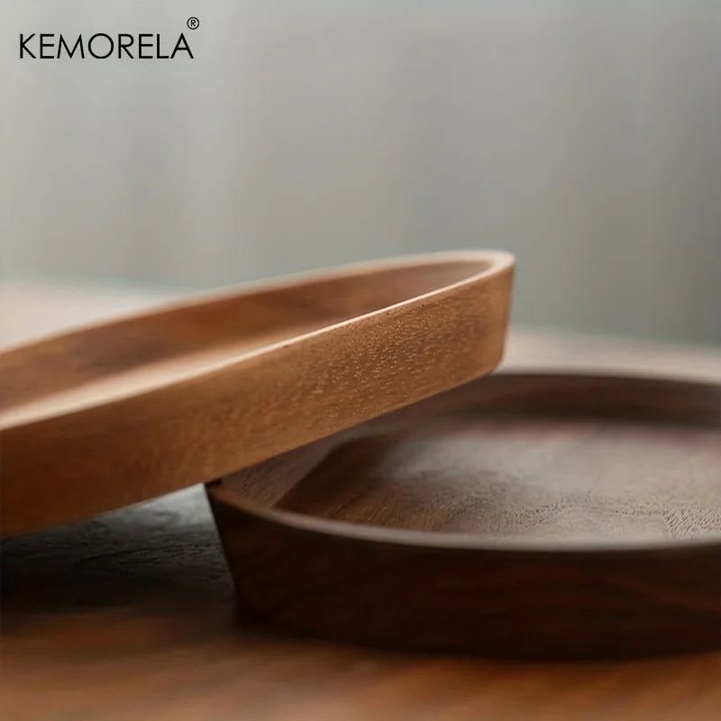 Japanese-style Wooden Dessert Plate - Trail's Hottest Deals