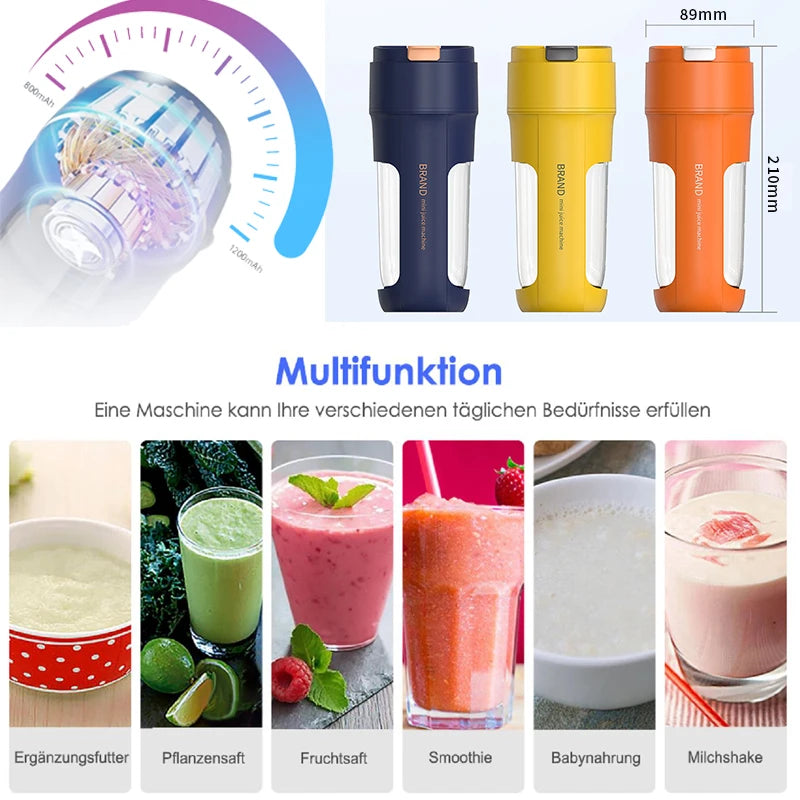 Portable Electric Juicer & Blender - Trail's Hottest Deals