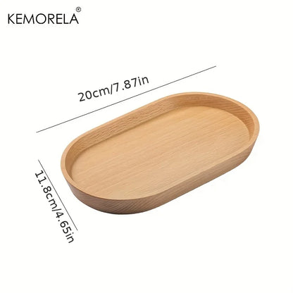 Japanese-style Wooden Dessert Plate - Trail's Hottest Deals