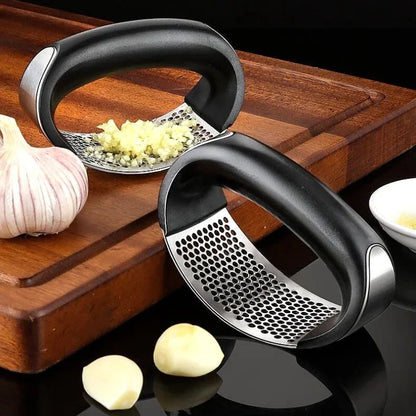 Stainless Steel Manual Garlic Press - Trail's Hottest Deals