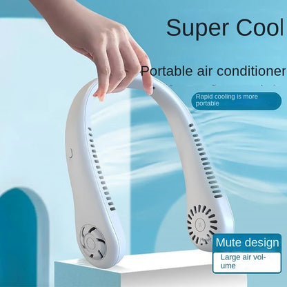 Portable Hanging Neck Fan Rechargeable - Trail's Hottest Deals