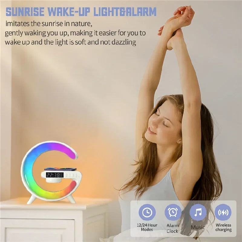 RGB Night Light Lamp with Alarm Clock - Trail's Hottest Deals