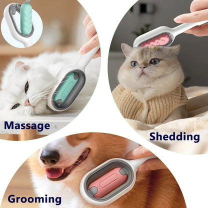 Double-Sided Pet Grooming Brush - Trail's Hottest Deals