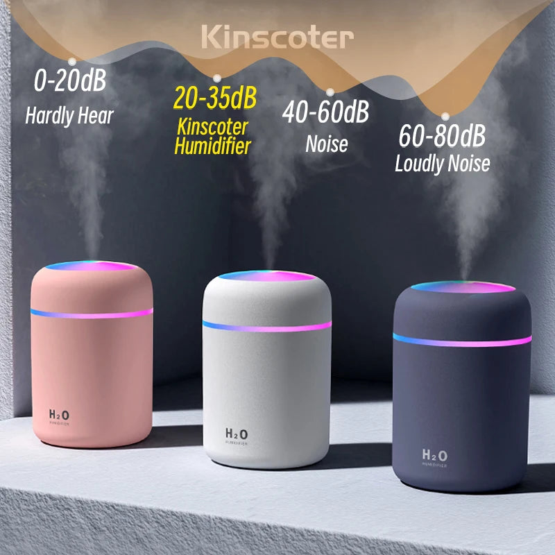 Mini Ultrasonic Air Humidifier with Light - Trail's Hottest Deals