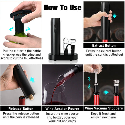 Automatic Electric Wine Opener - Trail's Hottest Deals